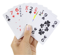 Jeu de cartes gros chiffres