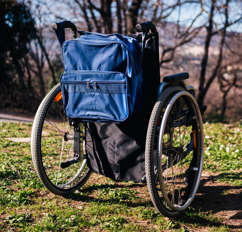 Sac pour fauteuil roulant pratique