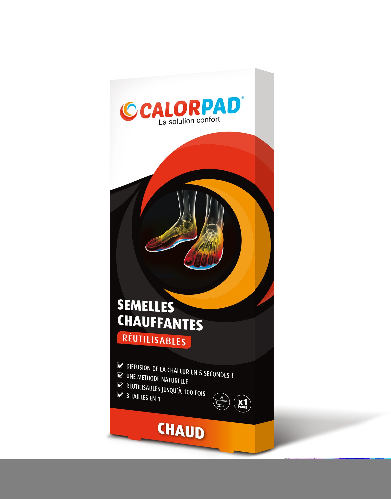 CHAUFFERETTES REUTILISABLES Semelles chauffante réutilisable — free download