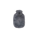 Bouillotte eau 2L housse fourrure