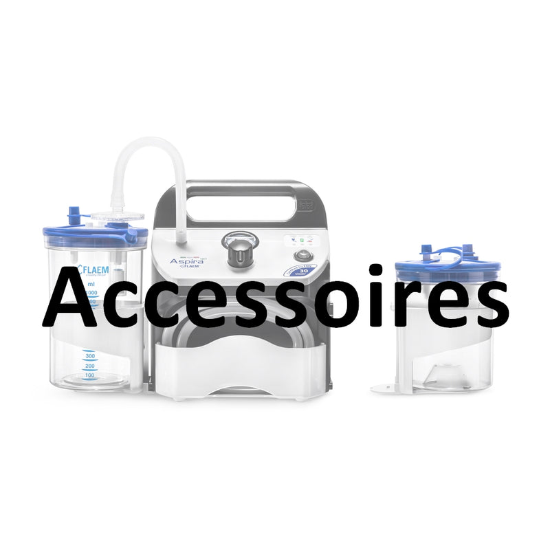 Set accessoires usage unique aspirateurs de mucosités