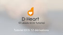 D-Heart - ECG portable 8/12 dérivations