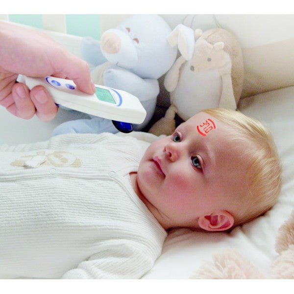 Thermomètre sans contact Visiofocus - Ne nécessite pas de réveiller l'enfant